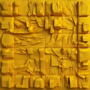 Patterns and decorations Yellow Bricks 4 3d model